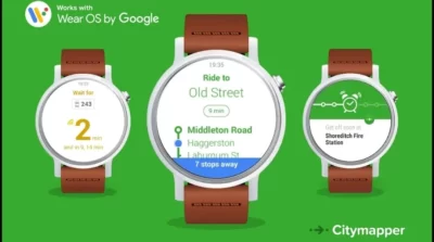 Citymapper on Galaxy Watch