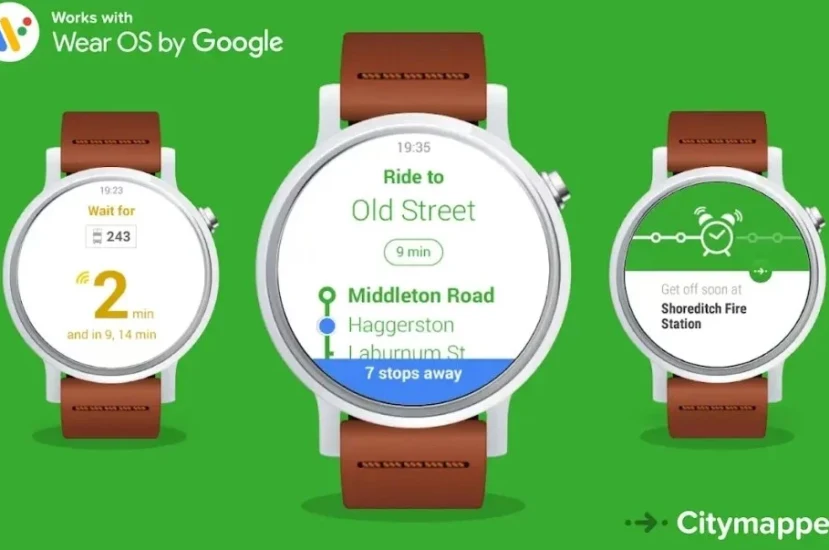 Citymapper app for Galaxy Watch 7