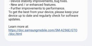 Galaxy A25 Gets First Software Update