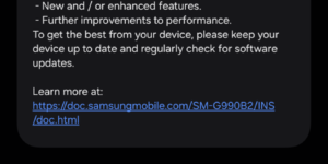 Galaxy S21 FE Now Receiving February Security Patch