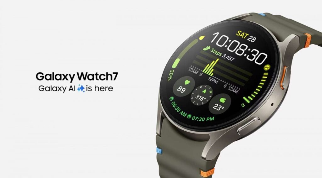 Galaxy Watch 7 in Shower