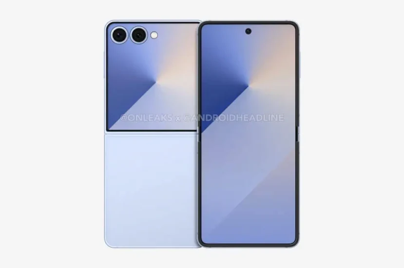 Galaxy Z Flip 7 leaked Images Reveal New Cover Design